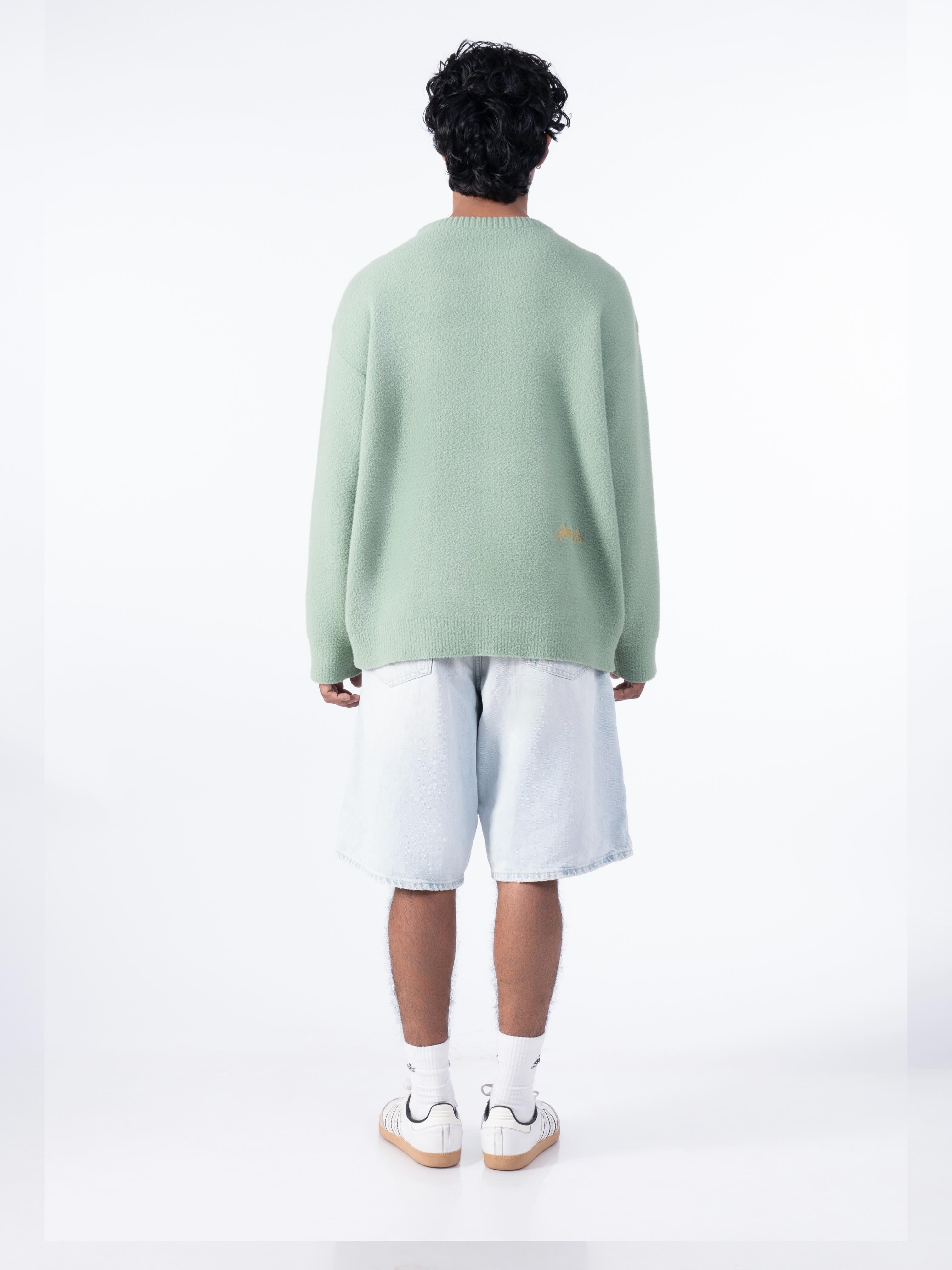 PASTEL GREEN SWEATER