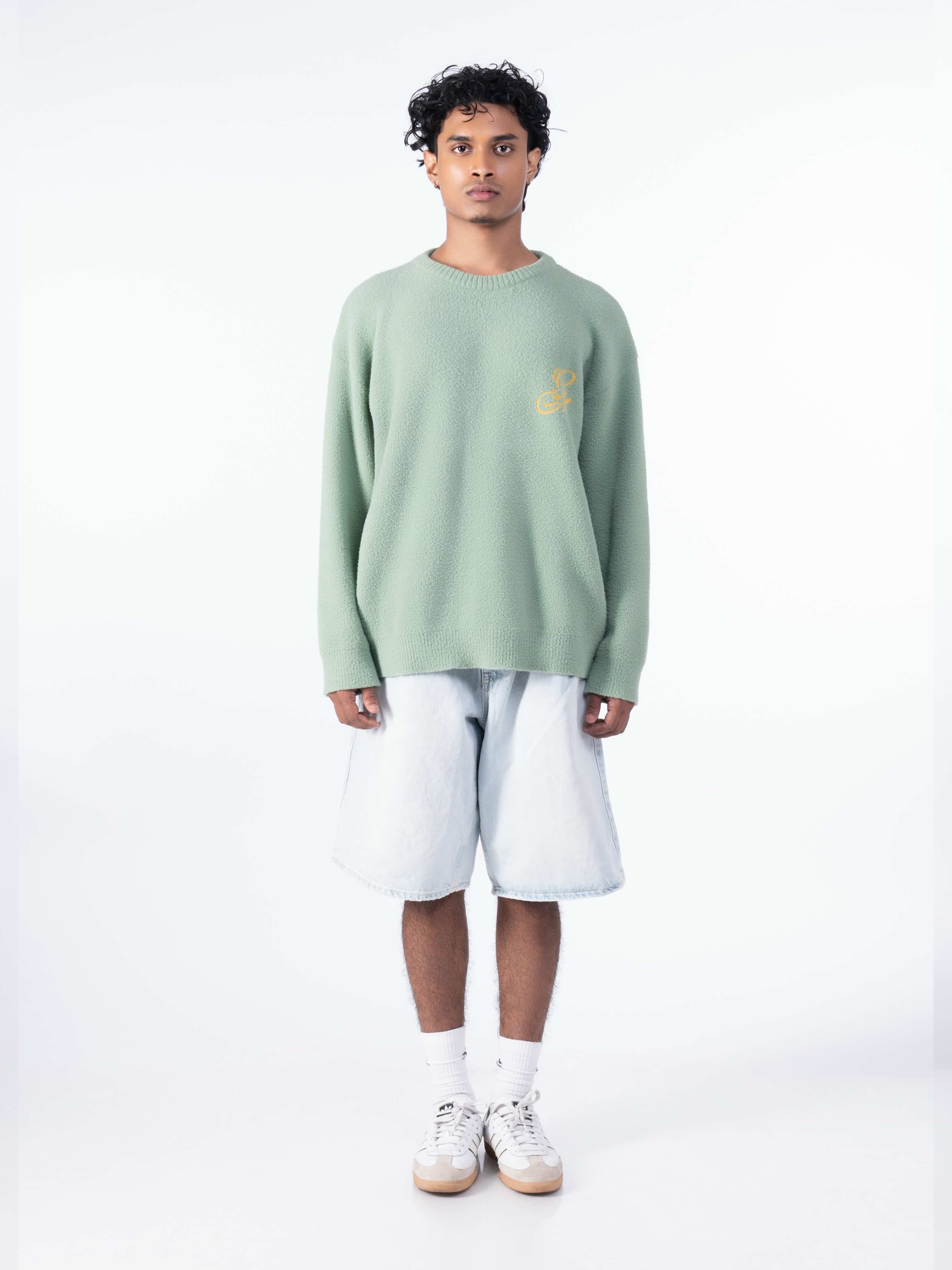 PASTEL GREEN SWEATER