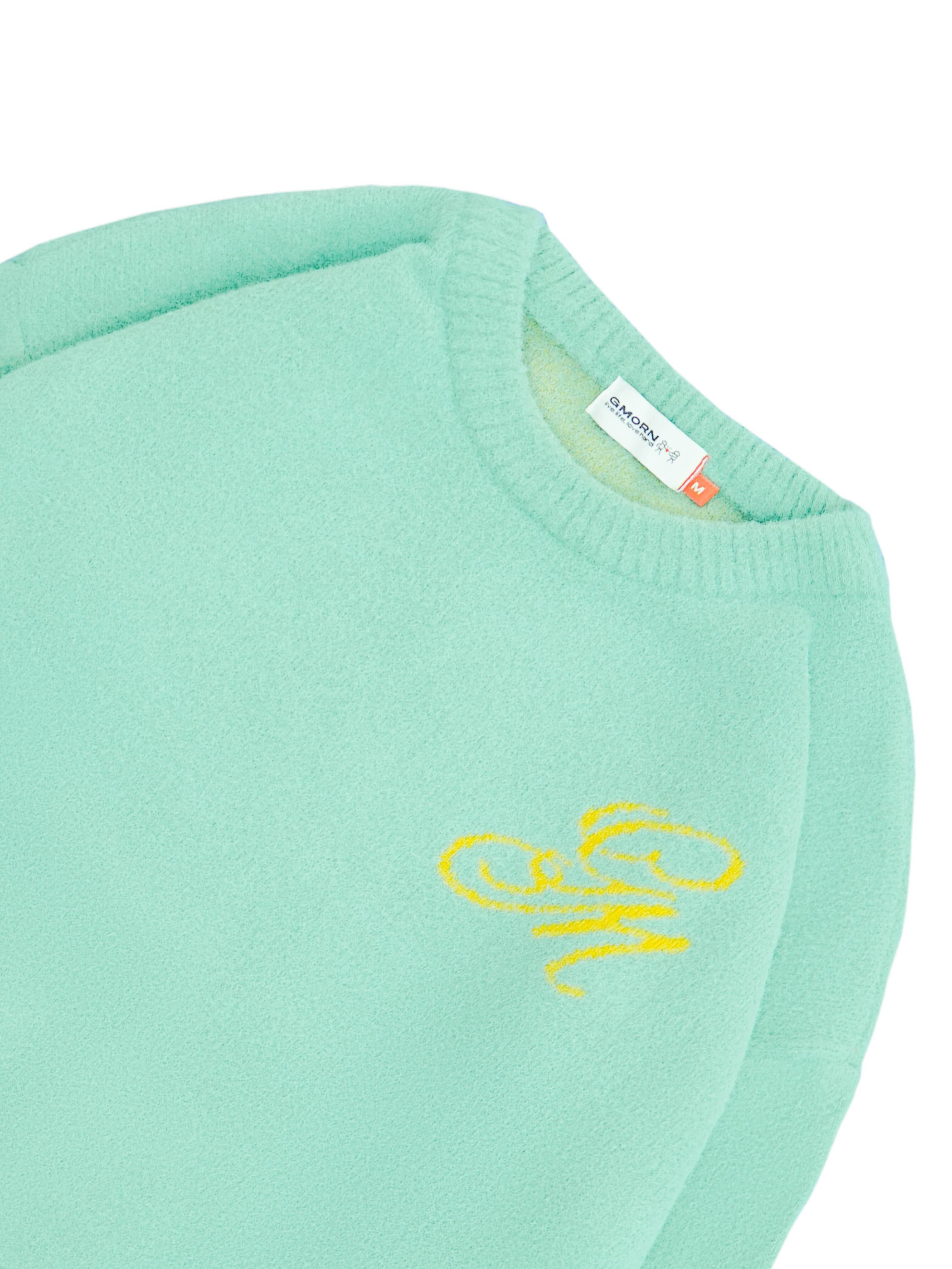 PASTEL GREEN SWEATER