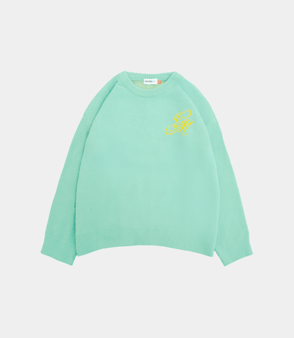 PASTEL GREEN SWEATER - Gmorn