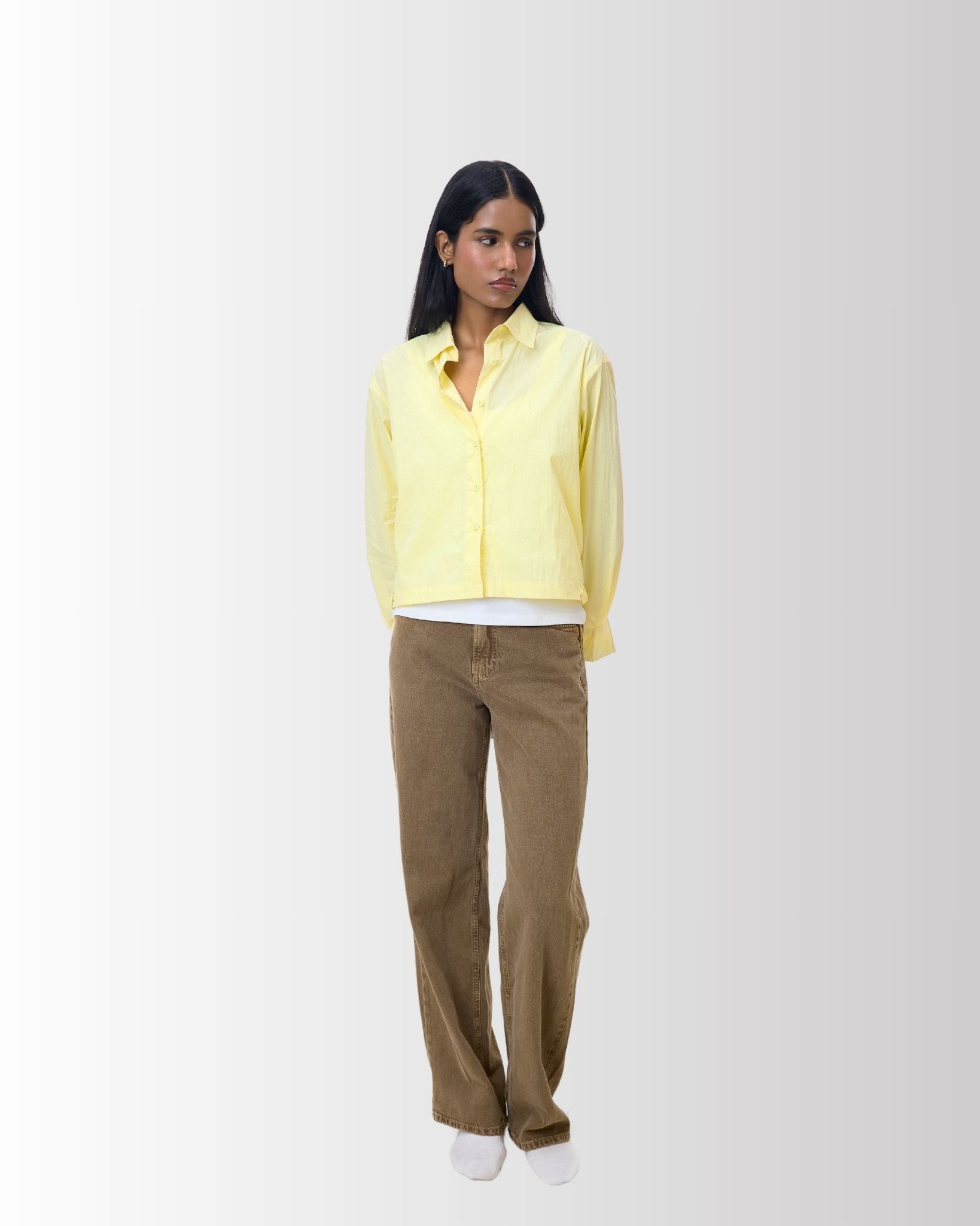 Milo Shirt in Butter - Gmorn