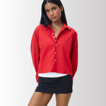 Milo Shirt in Red - Gmorn