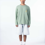 PASTEL GREEN SWEATER - Gmorn