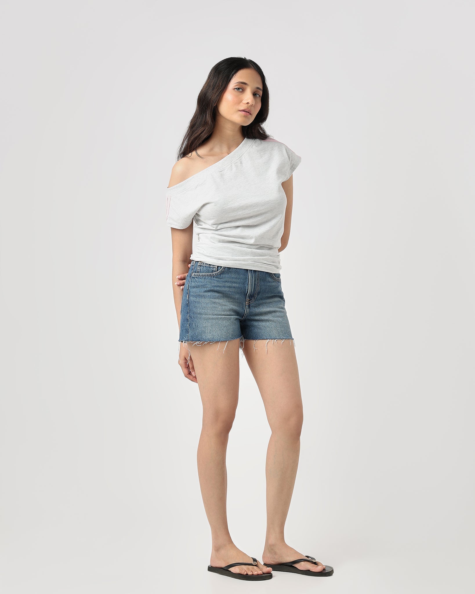 Peggy Top in Grey - Gmorn