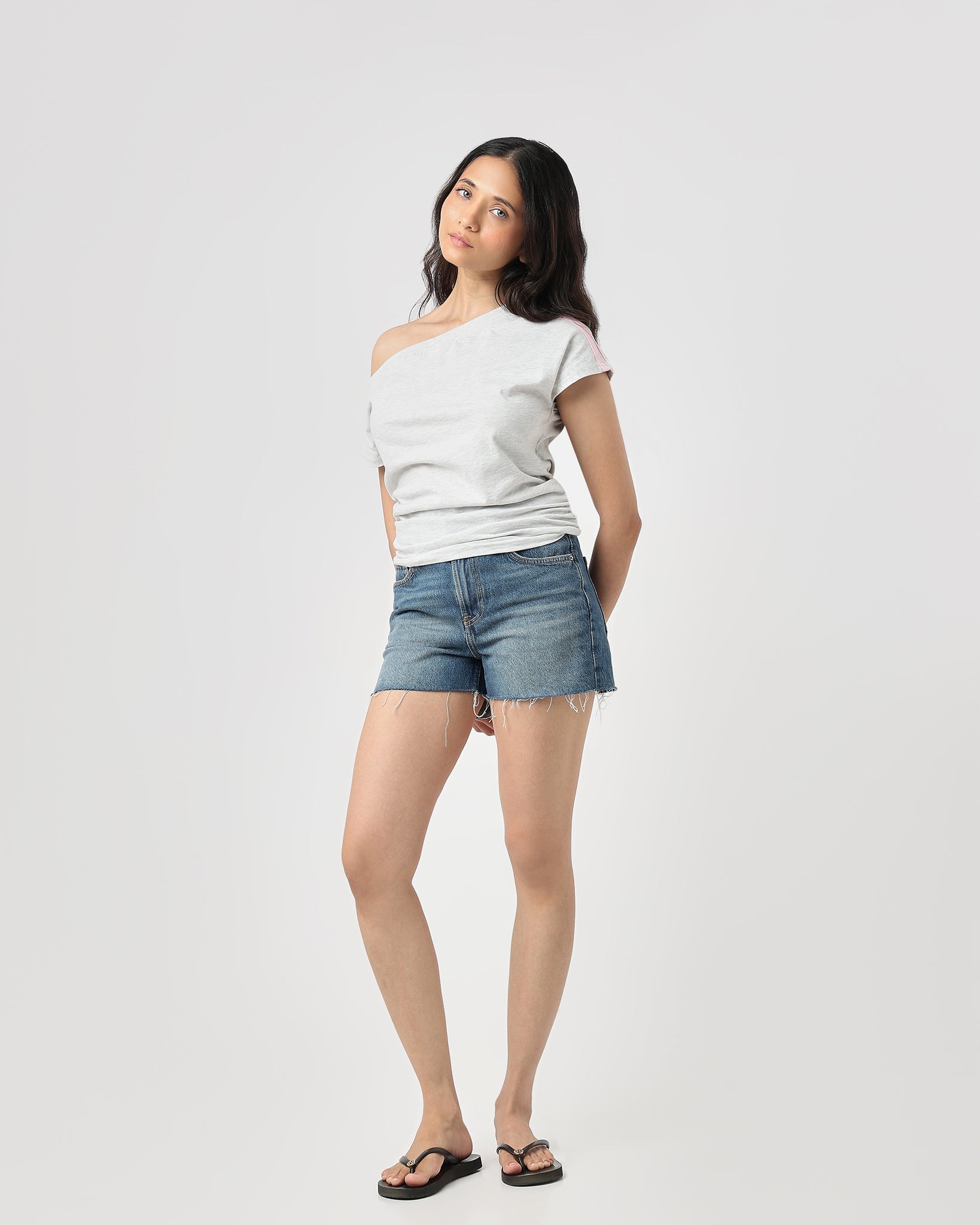 Peggy Top in Grey - Gmorn