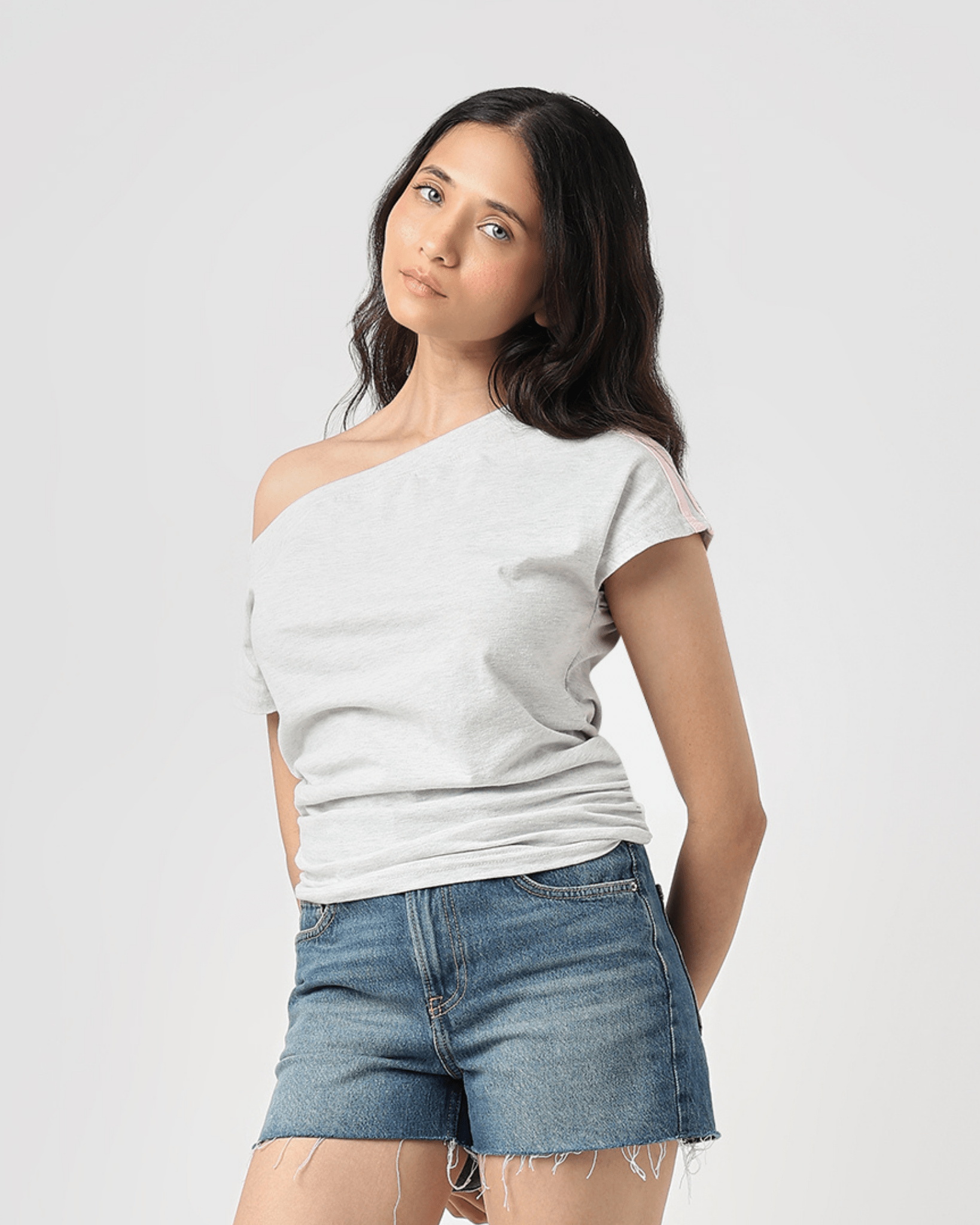 Peggy Top in Grey - Gmorn