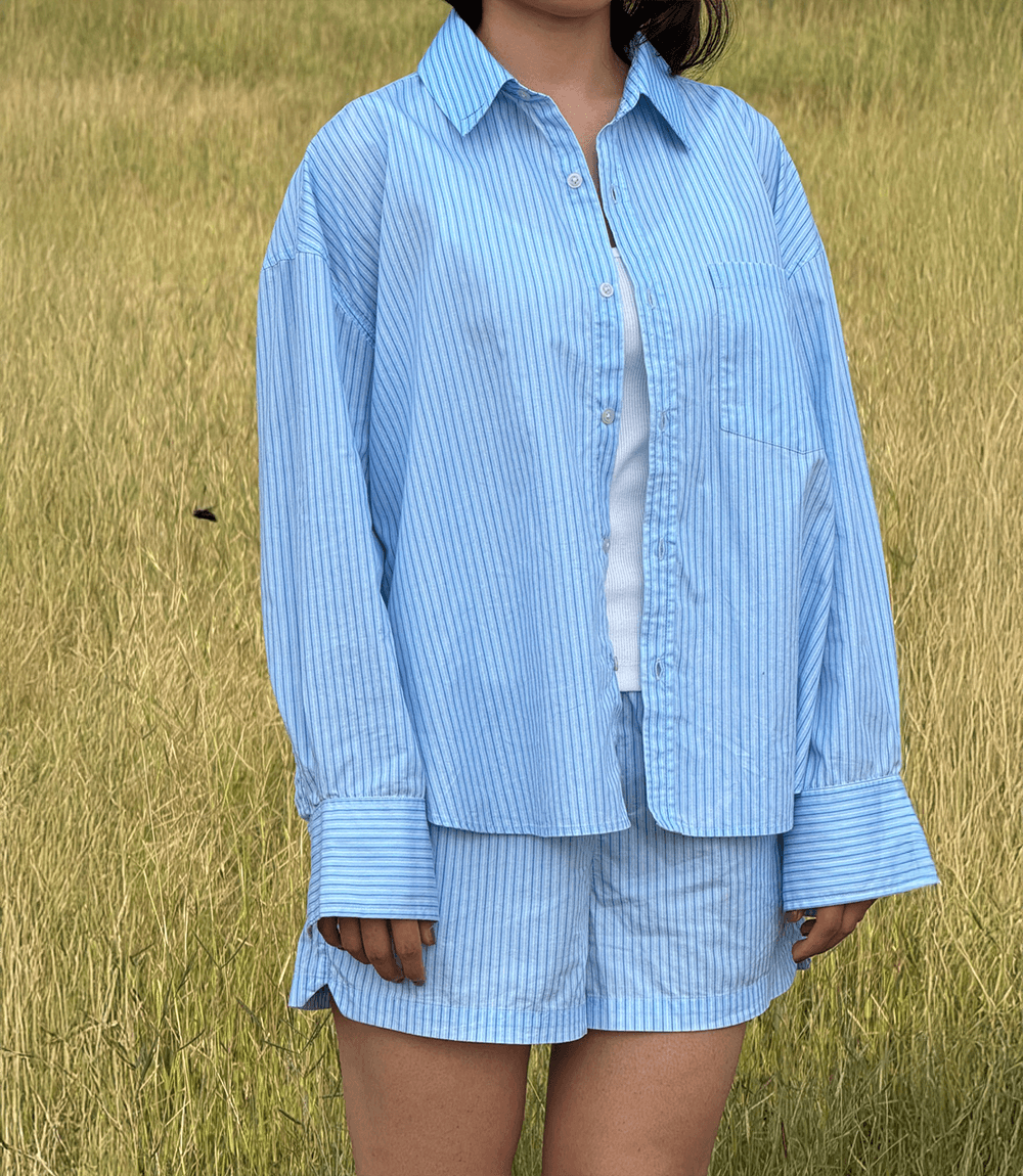 Relaxed Shirt Skie - Gmorn