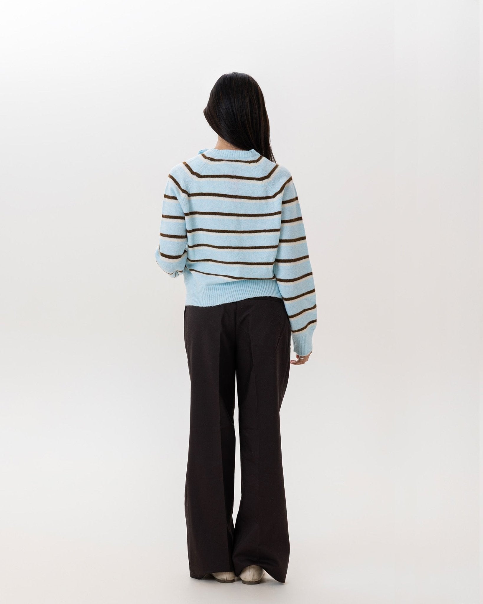 Sienna Tie Knit in Pastel Blue - Gmorn