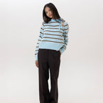 Sienna Tie Knit in Pastel Blue - Gmorn