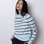 Sienna Tie Knit in Pastel Blue - Gmorn