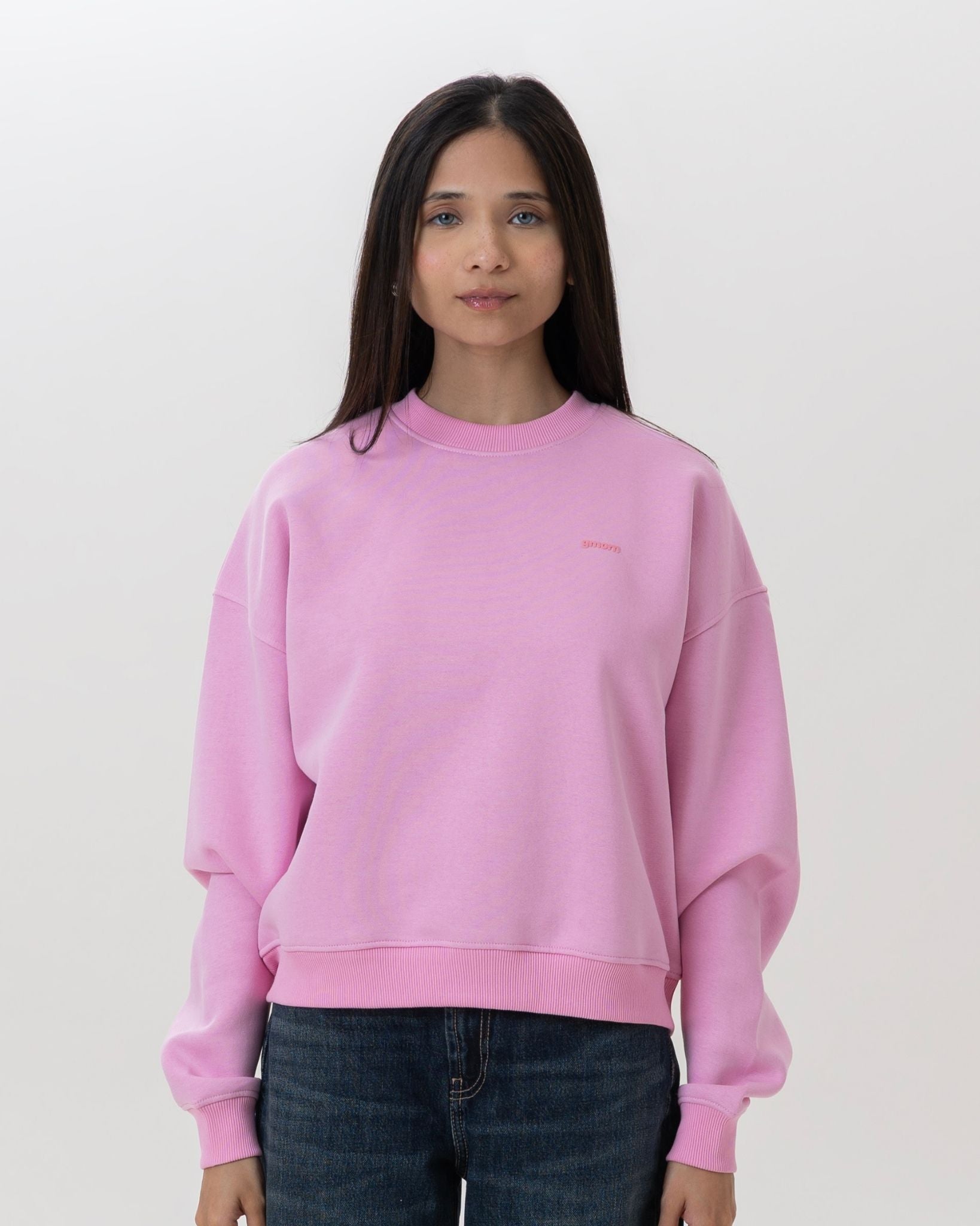 Sporty Crewneck in Blush Pink - Gmorn