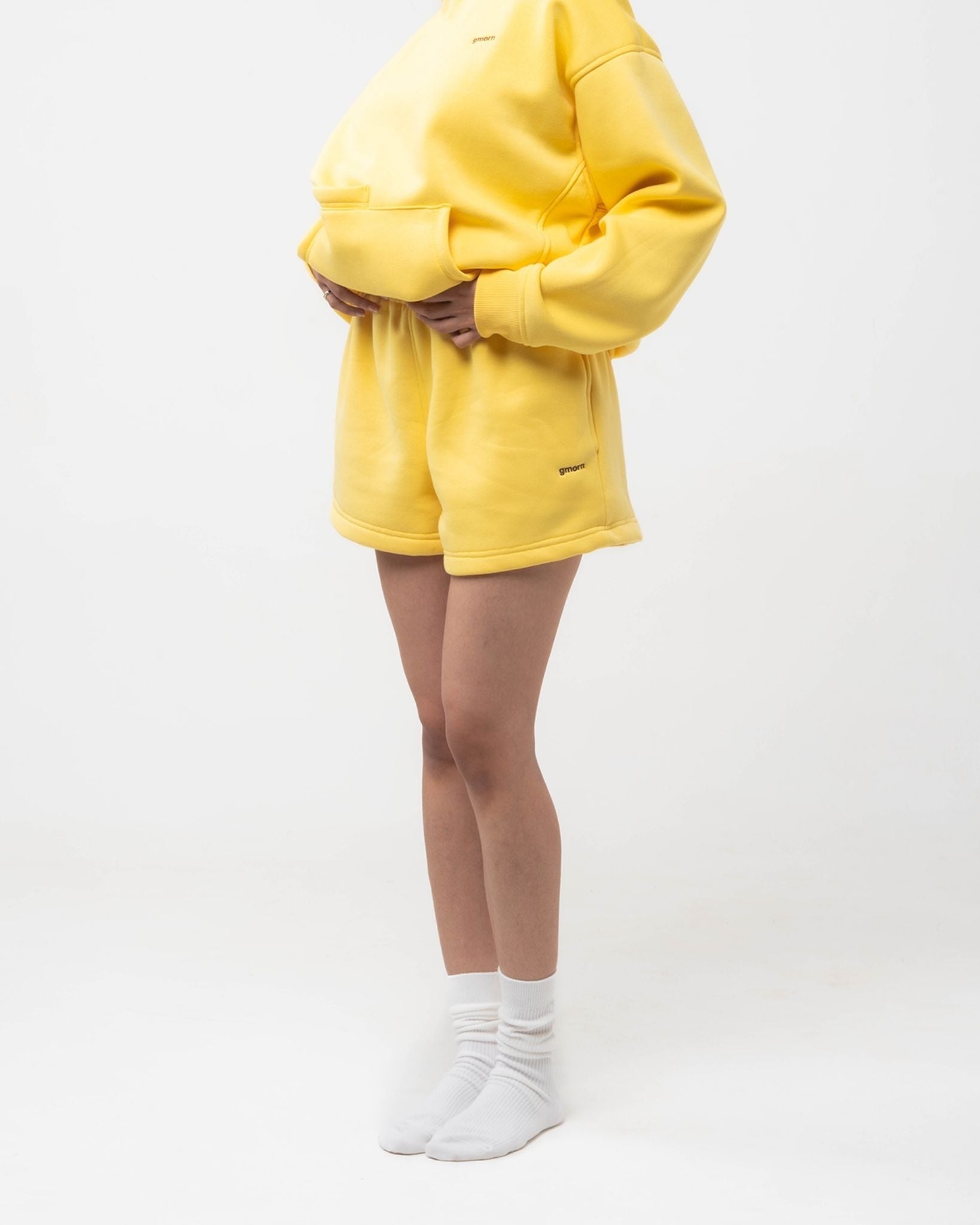 Sporty Shorts in Banana - Gmorn