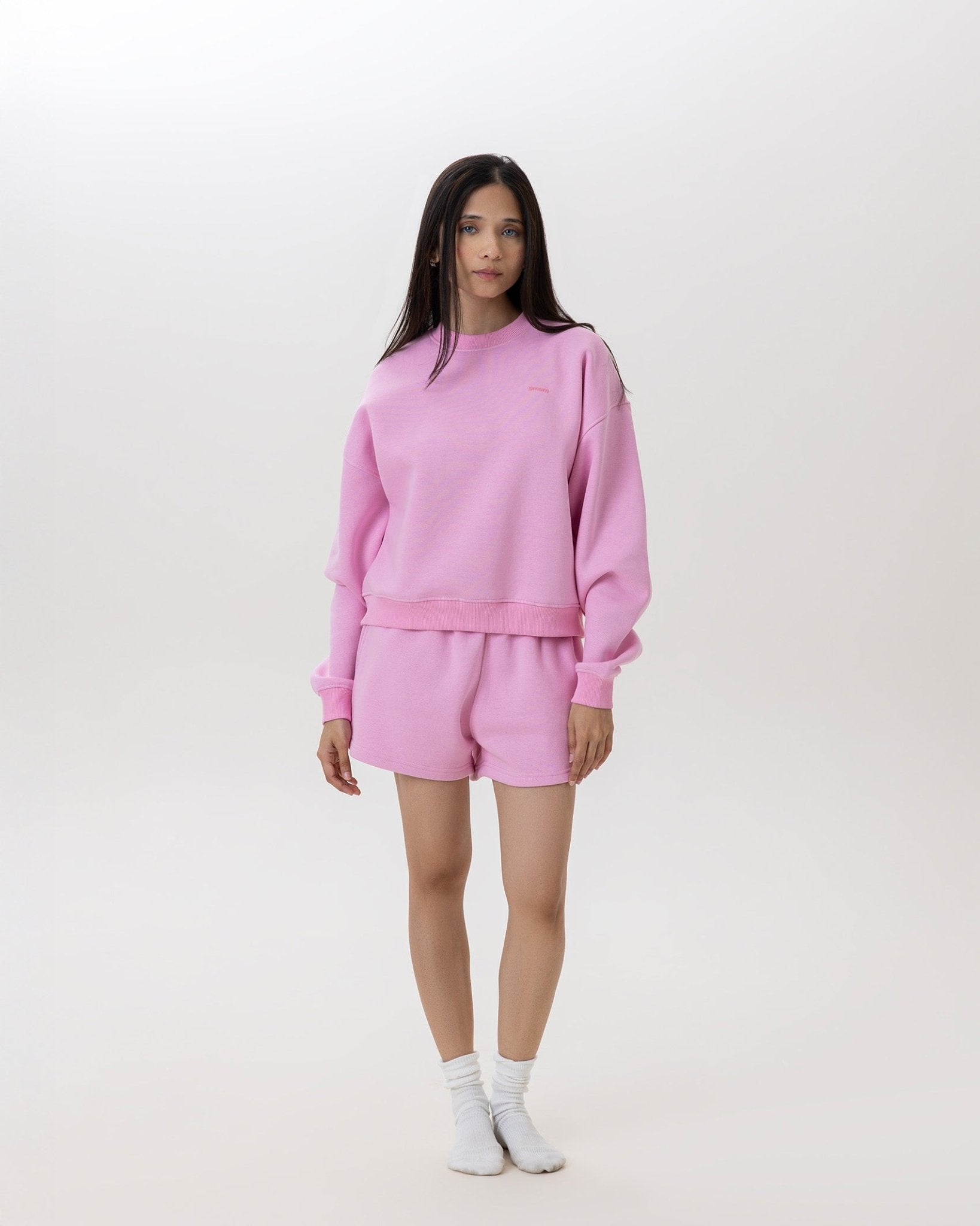 Sporty Shorts in Blush Pink - Gmorn