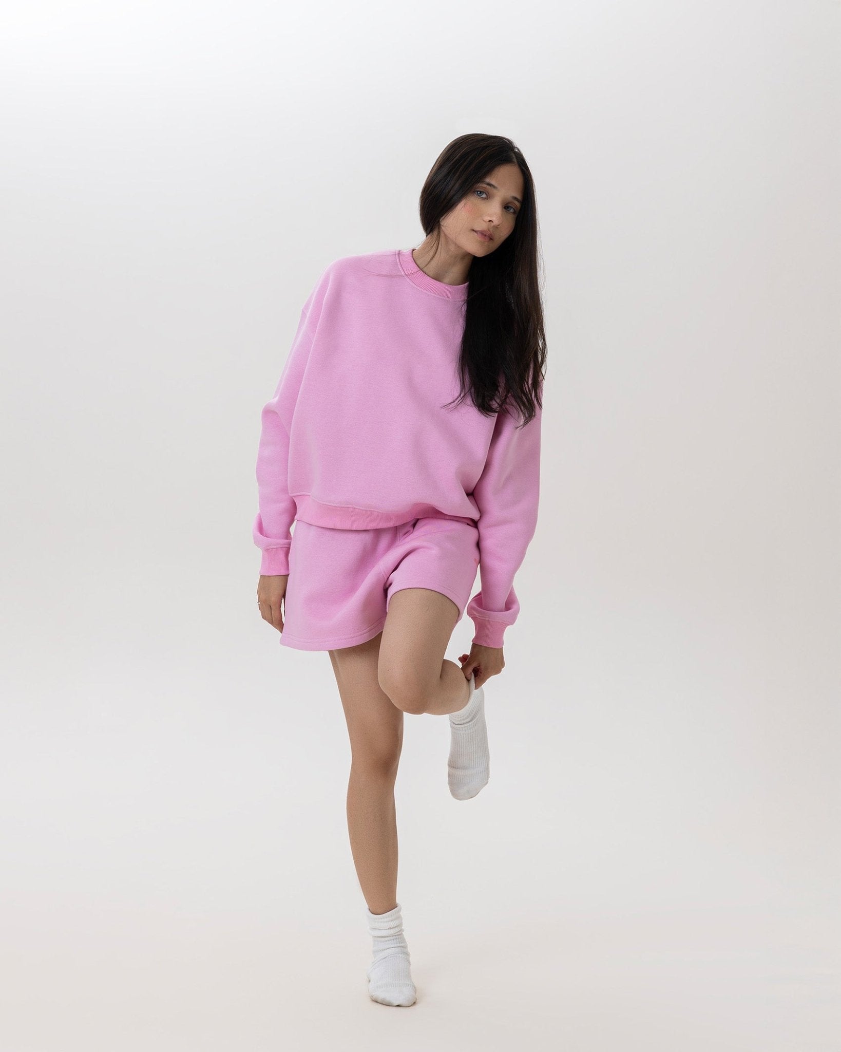 Sporty Shorts in Blush Pink - Gmorn