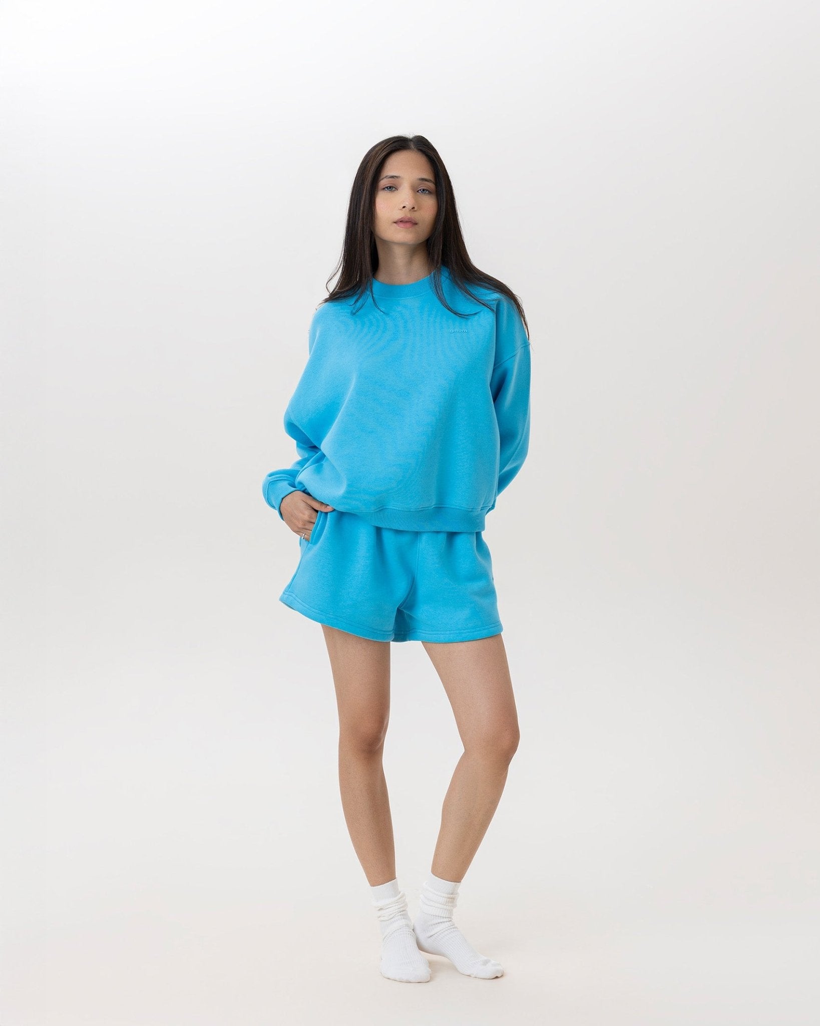 Sporty Shorts in Candy Blue - Gmorn