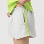 Sporty Shorts in Grey Neon - Gmorn