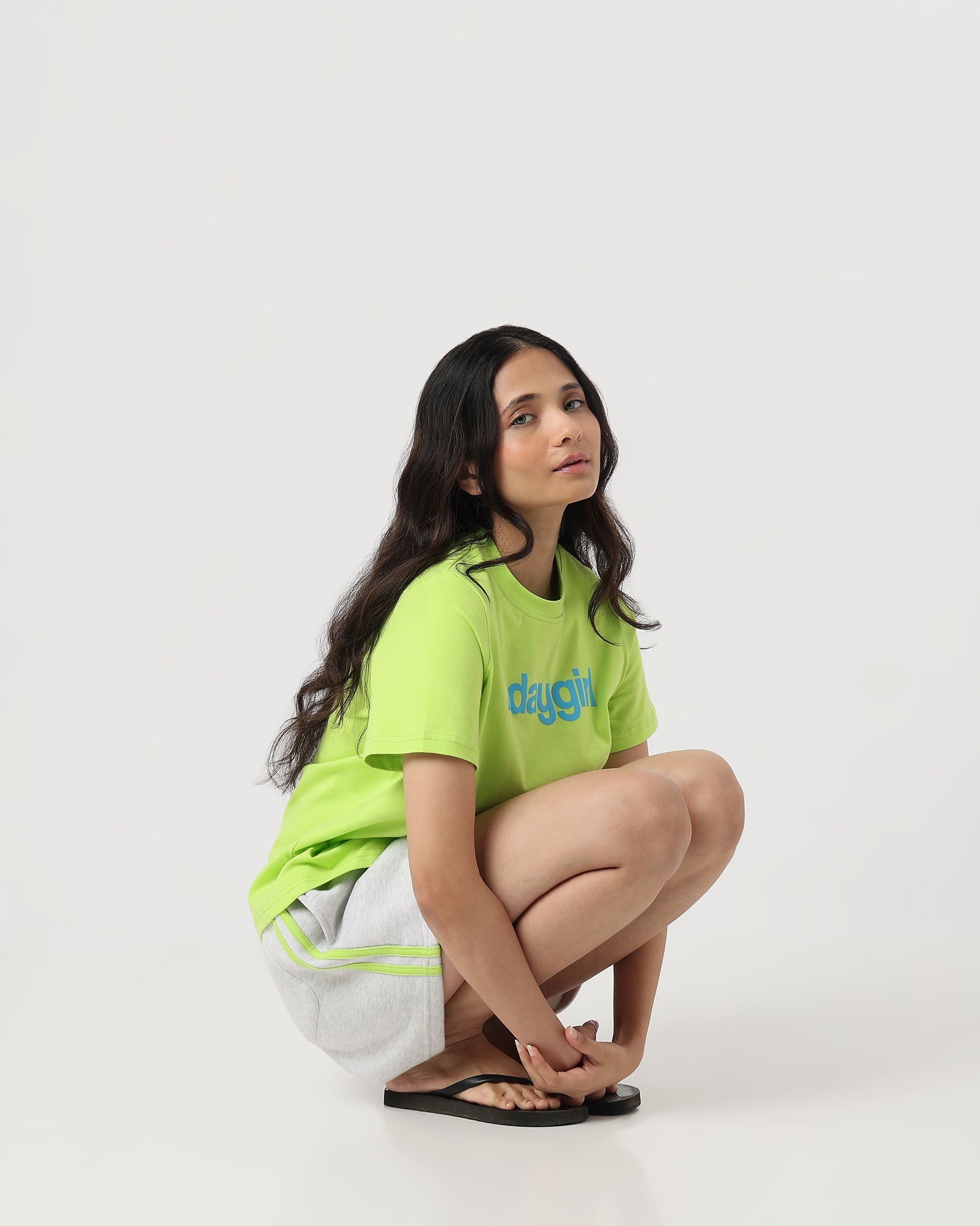 Sporty Shorts in Grey Neon - Gmorn