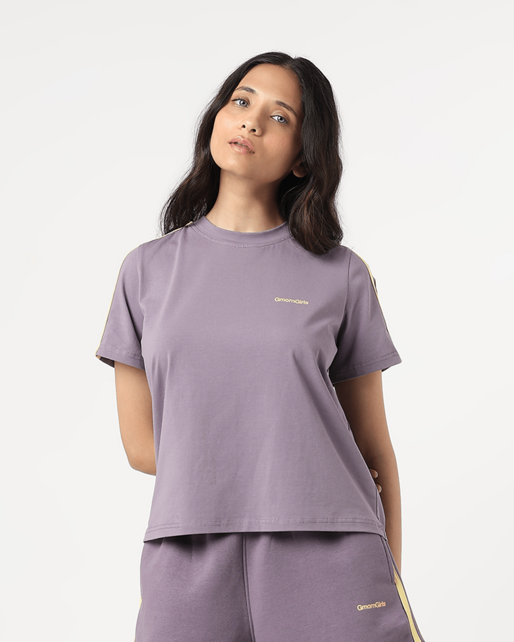 Sporty Tee in Purple - Gmorn