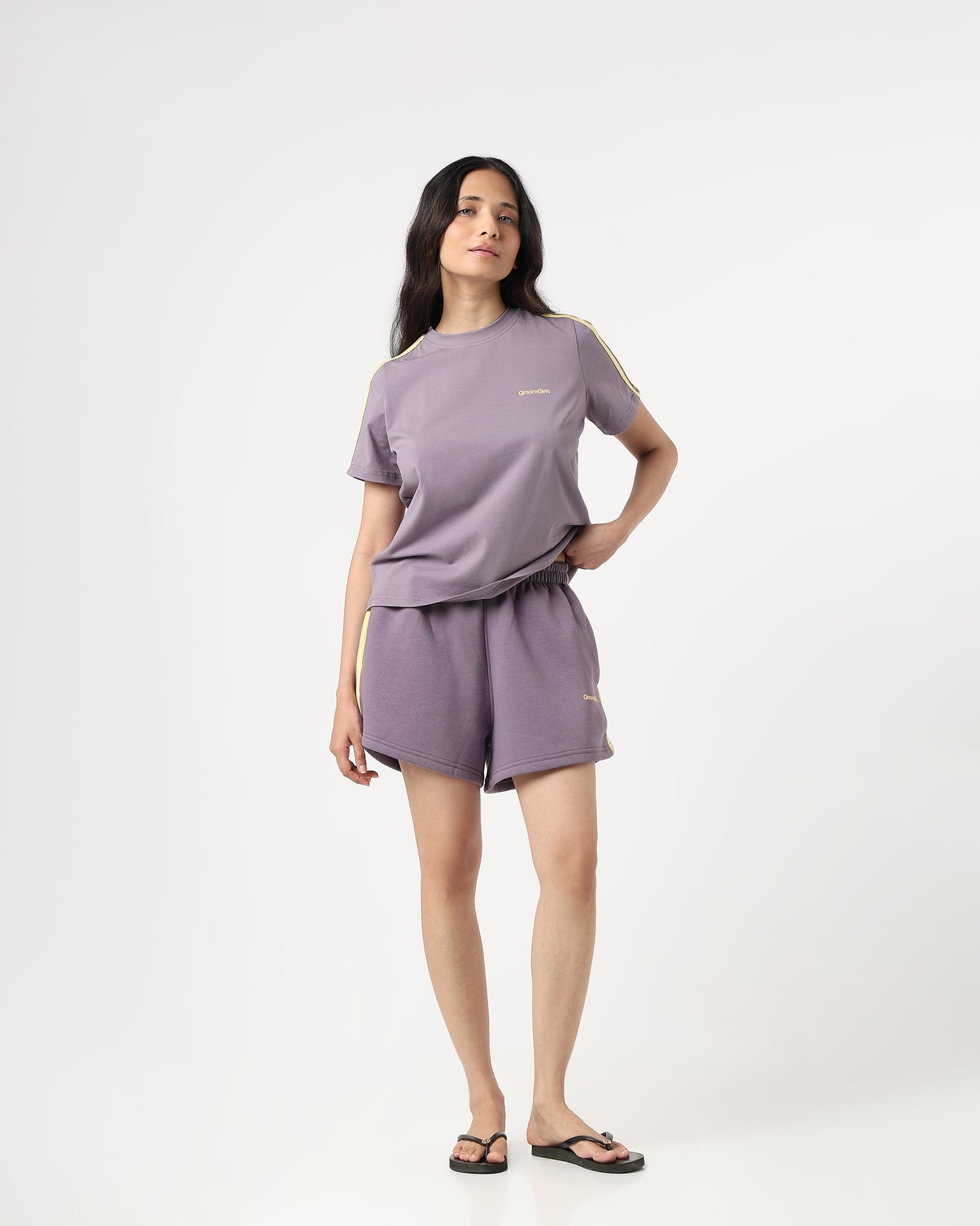 Sporty Tee in Purple - Gmorn