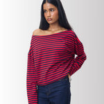 Striped Boat Neck - Gmorn