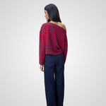 Striped Boat Neck - Gmorn