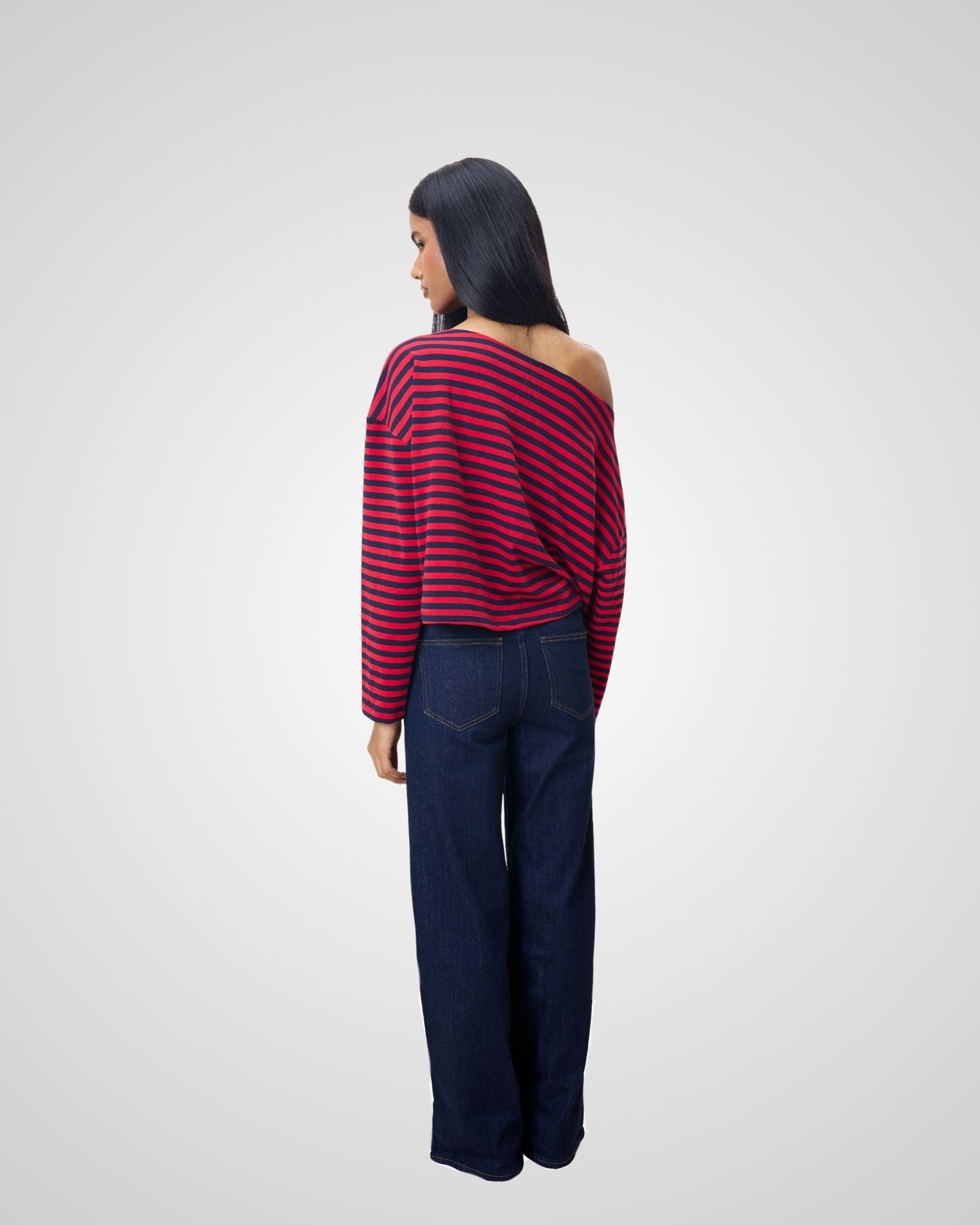 Striped Boat Neck - Gmorn
