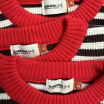 Striped Loose Fit Sweater - Gmorn