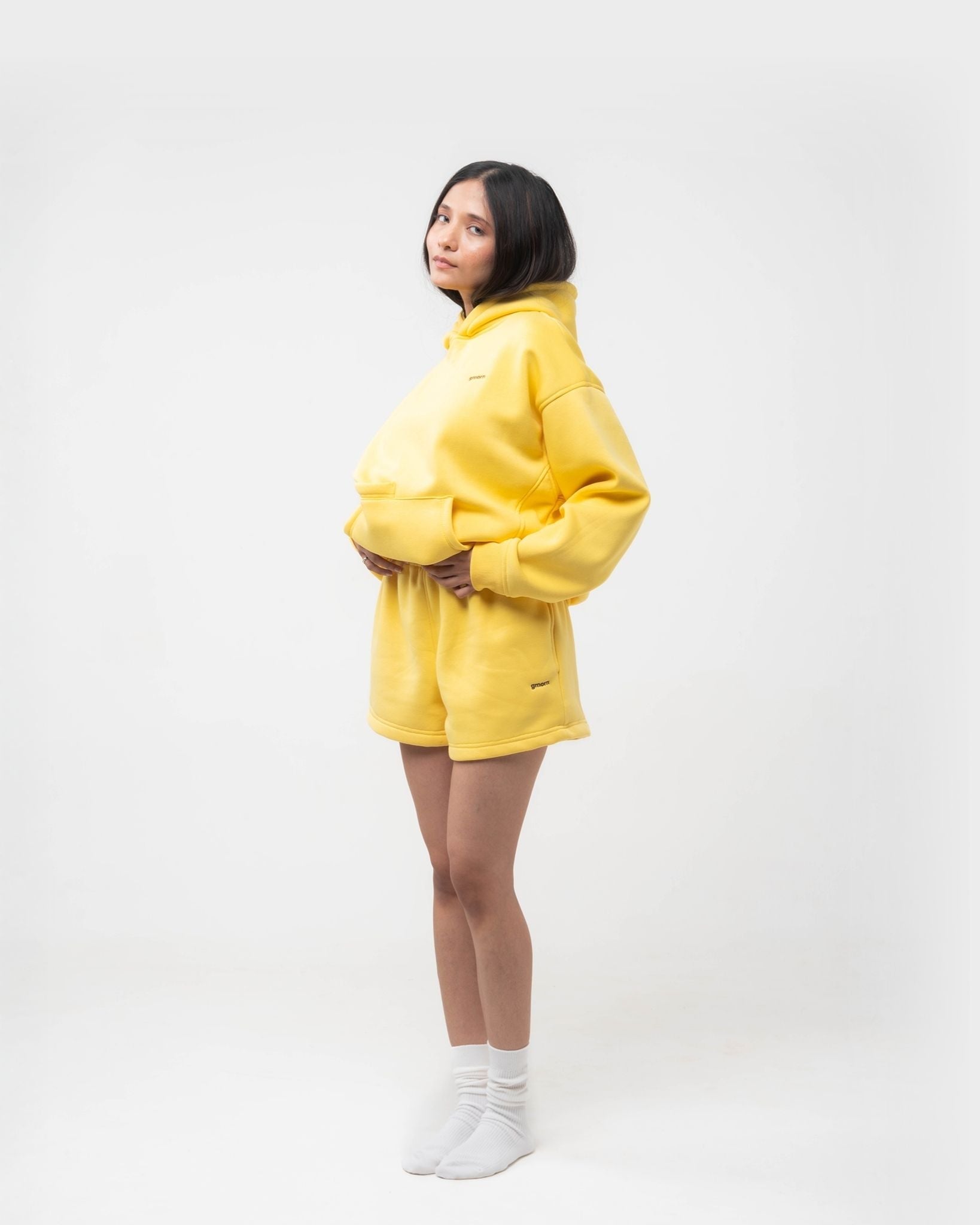 Sunday Girl Hoodie in Banana - Gmorn