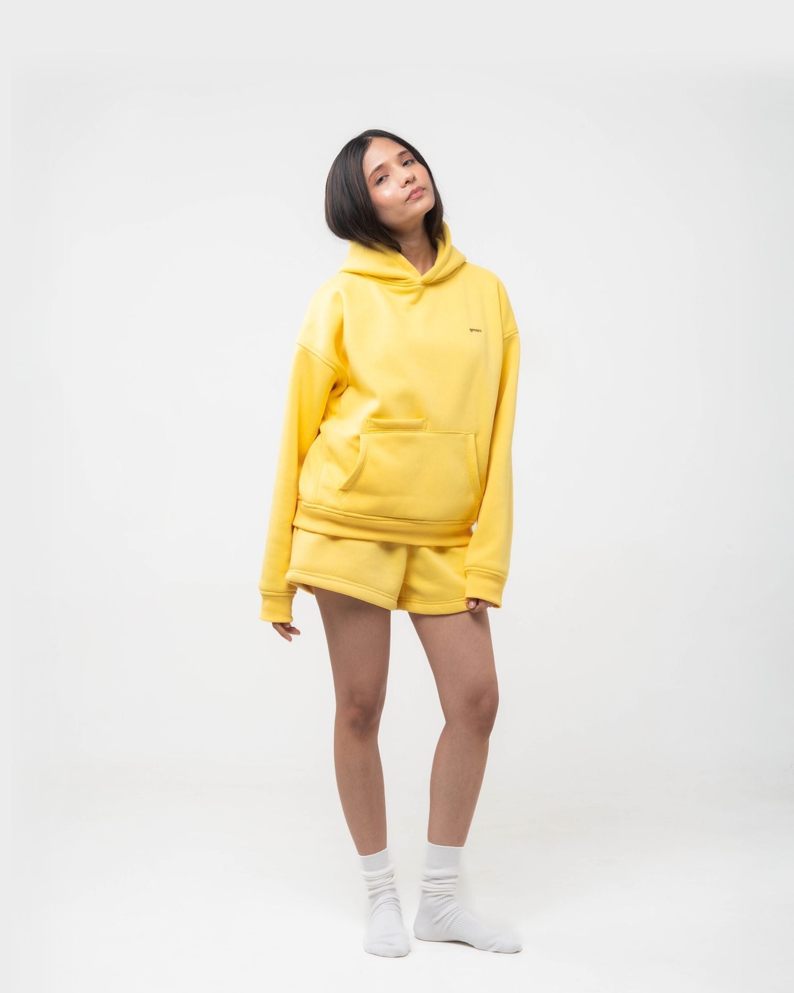 Sunday Girl Hoodie in Banana - Gmorn