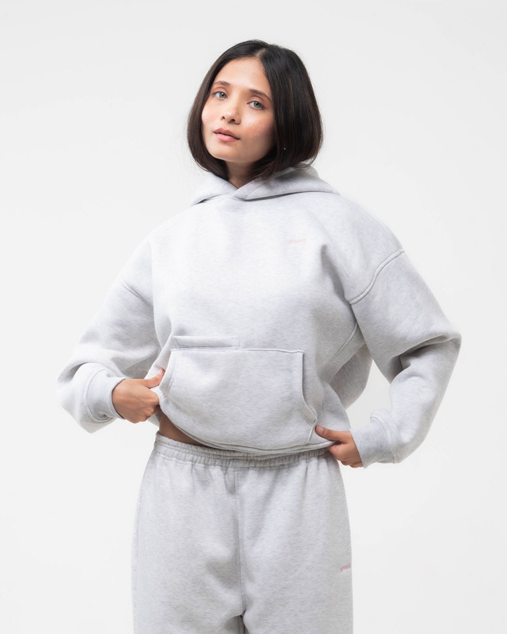 Sunday Girl Hoodie in Grey - Gmorn