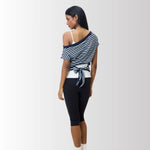 Wrap Top in Blueberry - Gmorn